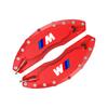 MUSE5 6Pcs Brake Caliper Decals Waterproof Heatproof Vinyl Decals Accessories For BMW E90 G80 M3 G30 M5 F82 F83 F20 F21 G42 F95 F96 G0