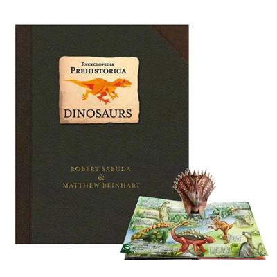 3D Энциклопедия динозавров Prehistorica Книга-панорама о динозаврах Интерактивная познавательная книга о динозаврах