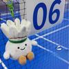 Creative Badminton Plush Doll Keychain Backpack Pendant Doll Gift