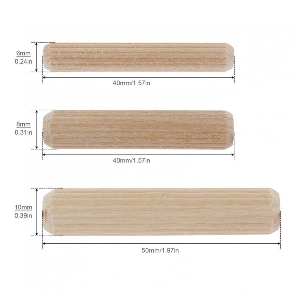 100шт резьба по дереву ящики кровати деревянные гвозди деревообработка с фаской круглые рифленые заглушки