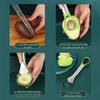 Efficient 2 in 1 Avocado Cutter Household Fruit Cutting Artifact Portable Avocado Slicer  Camping
