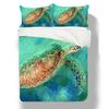 Turtle Bedding Set Quilt Cover Pillowcase Down Quilt Cover Household Bedding King-size Bed Full Size Bedding Decoration