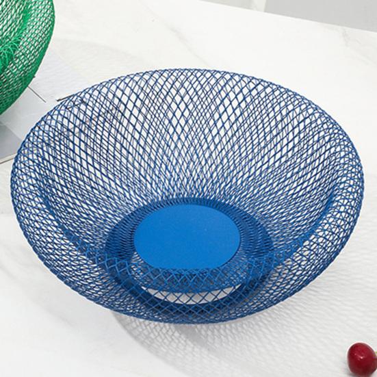 Фруктовница с дуршлагом Кухонная столешница Хранение фруктов Корзина большой емкости Железная проволока Закуски