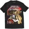 Альтернативная метал-группа Avenged Sevenfold A7X Графический принт Футболка Уличная мода Футболка Женская Мужская Повседневная Свободный Хлопковый Топ