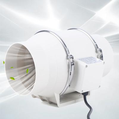 HF-150 Канальный вентилятор 75 Вт Двигатель из чистой меди Вентилятор с расходом воздуха 540 м³/ч для 110 В/60 Гц (США) & 220В/50Гц (США)