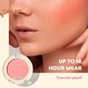 3.5G Single Color Pressed Powder Blush 12 Colors Matte High Pigment Long Lasting Natural Women Face Eye Makeup Blusher Palette