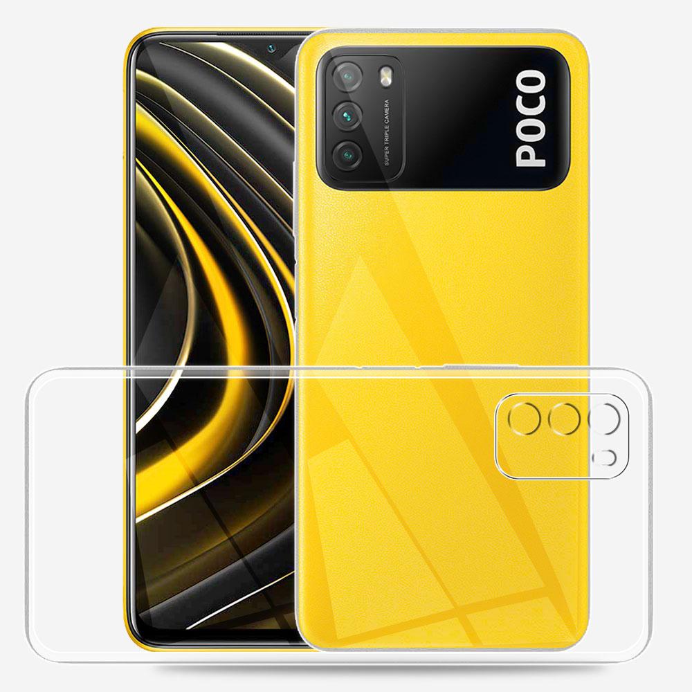 Для Xiaomi POCO M3 Pro Чехол Прозрачный Силиконовый Мягкий ТПУ Чехол для Телефона Для Poco M3 M3Pro Fundas Для POCO M3 Pro Прозрачный Coque