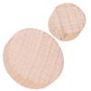 Beech Unfinished Wood Slice DIY Crafts Round Wood Discs Chip Accessory 100pcs X 3 Bags