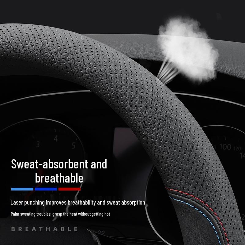 Ideal Steering Wheel Cover: Ultra-thin Genuine Leather, Fits L6L7, L8L9, Ideal ONE 2025 Model, All-Season Use