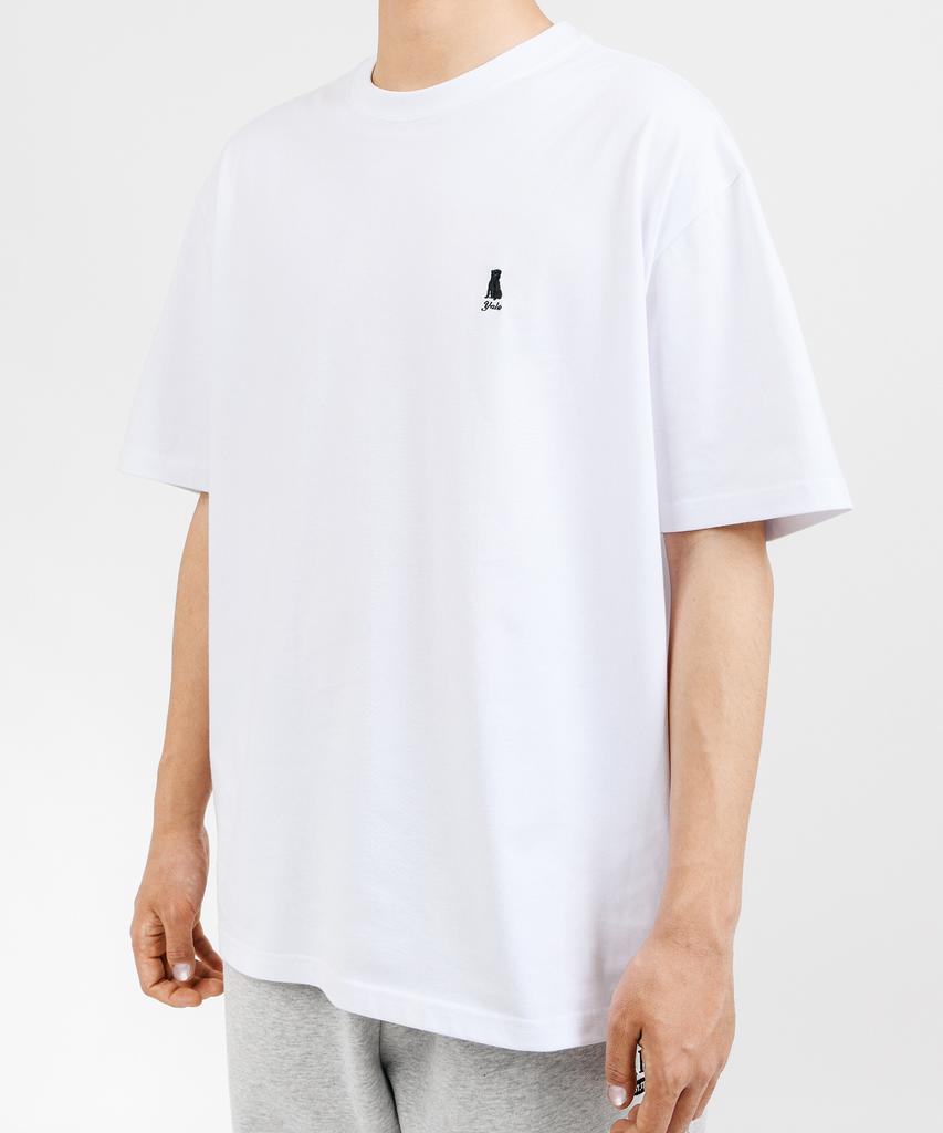 YALE [Cool Cotton] 2Pack Heritage Dan Tee White / Black