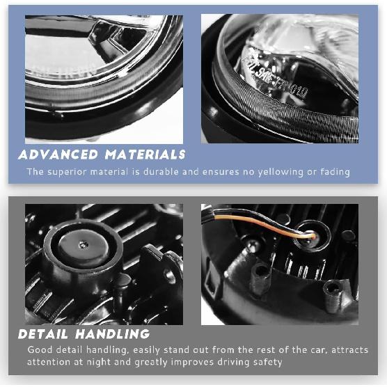 Пара светодиодных хромированных противотуманных фар на замену с лампами Подходят для 2000-2015 Freightliner Columbia Пассажирская и водительская сторона Передняя противотуманная фара Подходит для