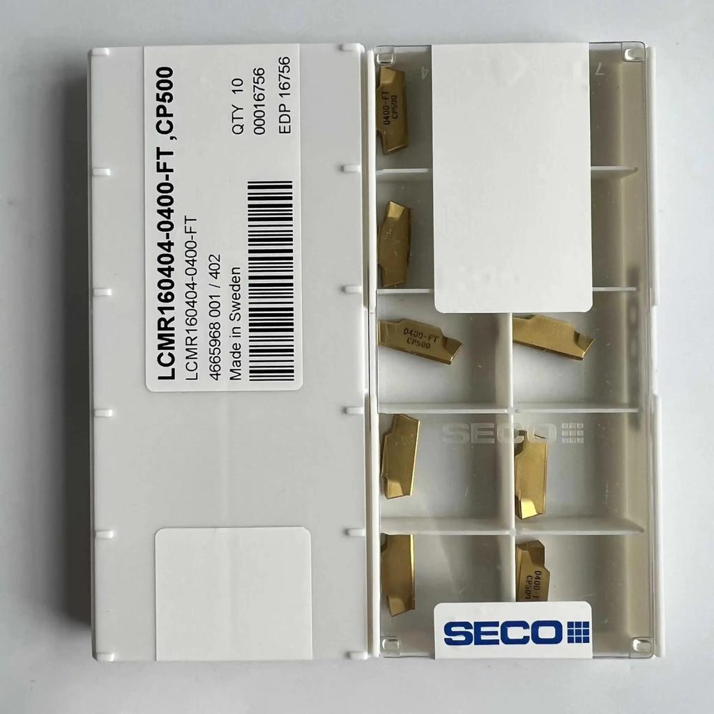Seco / LCMR160404-0400-FT,CP500 /Original Genuine CNC Alloy Blade 10 PCS