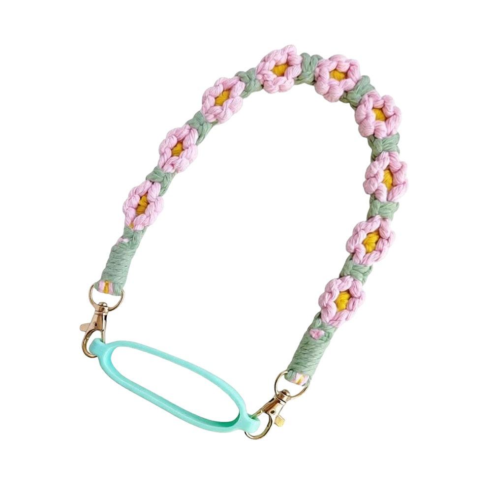 Silicone Cup Carrier Strap Polyester Water Bottle Strap Portable Tumbler Carrying Strap Walking