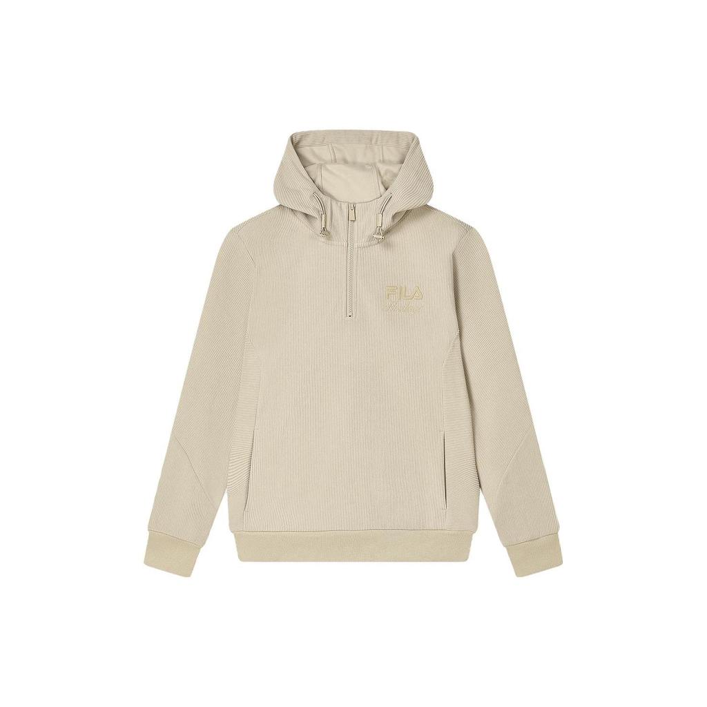 FILA Sweatshirts Men's Plateau Yellow Hooded Moderate Regular F11M348224F-YE
