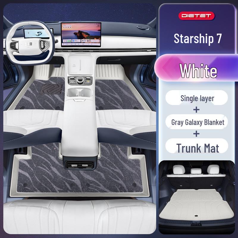 Коврики для ног Galaxy Starship 7 TPE2025 для автомобиля Geely Galaxy EM-i, Аксессуары для интерьера