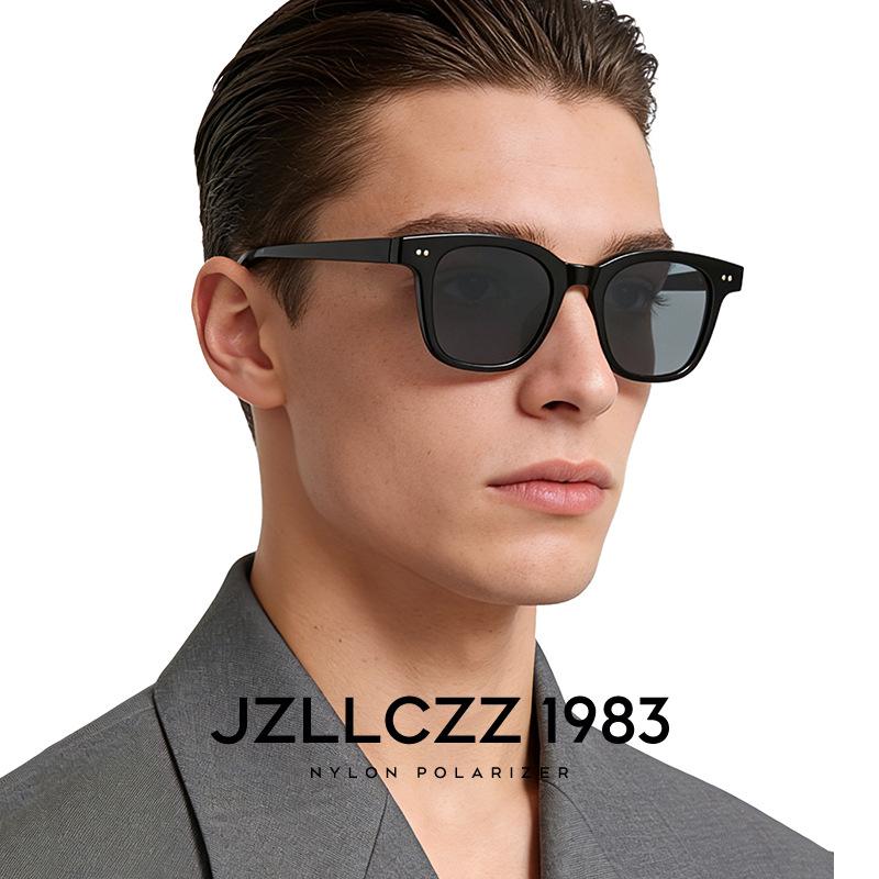 Luxury and high-end sunglasses for both men and women, nylon polarized sun glasses, UV protection, face-slimming glasses, new