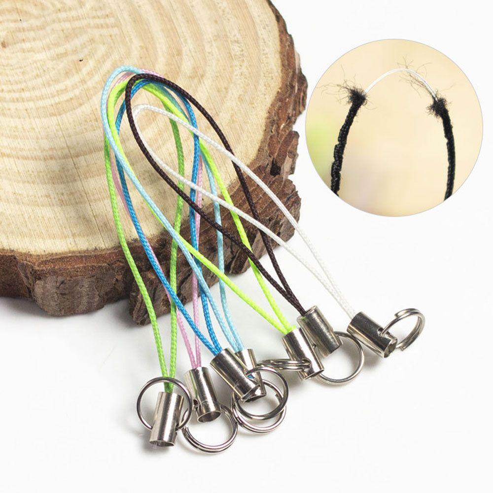 Lanyard Strap Strings Threads Cords Mobile Phone Pendant Jewelry Making Key Chain Jewelry Key Ring