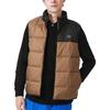 LACOSTE Vests Men's Black Brown Multicolor Stand Collar Moderate Other BH1585-QIN