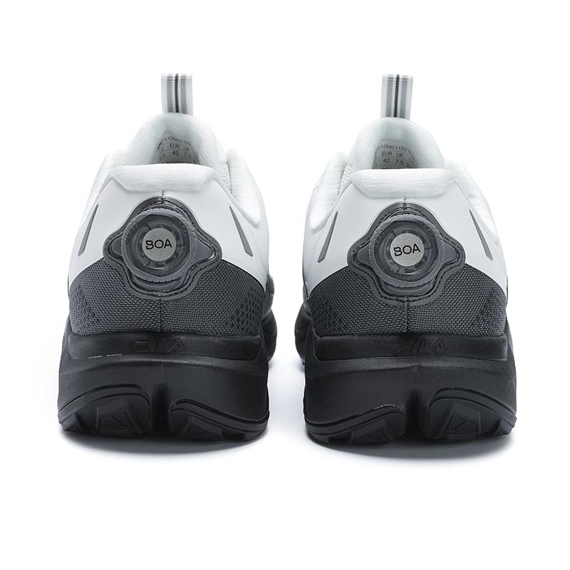 FILA BOA WOLF Low top Trail Running Shoes Men's White Gray A12M511221FBW