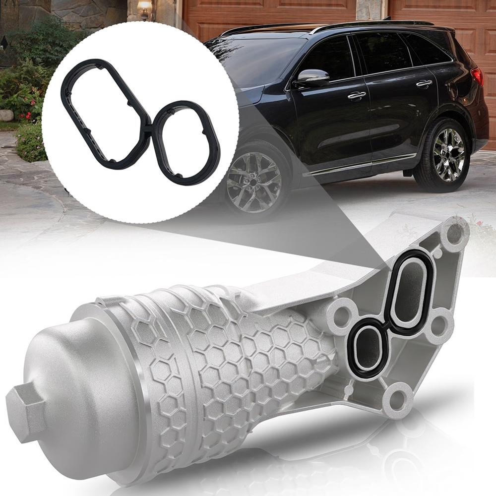 Прокладка корпуса масляного фильтра двигателя для Kia Sorento 2018-2020 3.3L Hyundai Genesis Palisade 3.8L Двигатель 26345-3LAA0