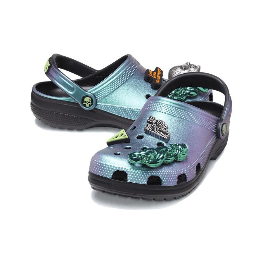 Кроксы Классические Клоги Гарри Поттер x Crocs Темные Искусства Унисекс Кроссовки Мультиколор Черный 209249-001