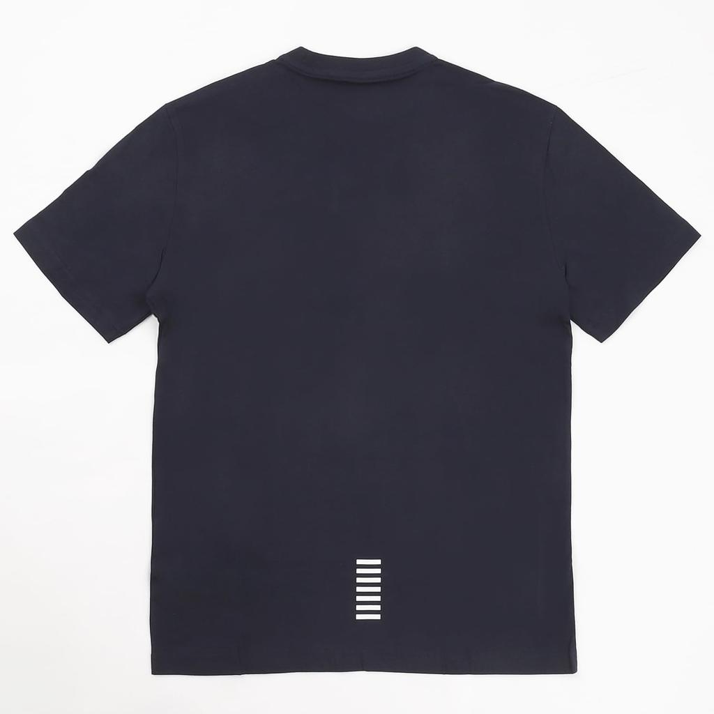 Emporio Armani EA7 Short Sleeve T-Shirt, 8NPT25 PJVPZ (JP, Alphabet, XL, 1562-Navy) [Parallel Import]