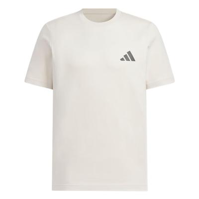adidas Графическая футболка с коротким рукавом Унисекс Топы Коричневый KC3063