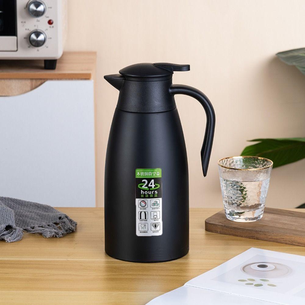 Large Capacity Vacuum Flasks 2 L Insulated Water Pot Durable Thermos Water Kettle Hotel
