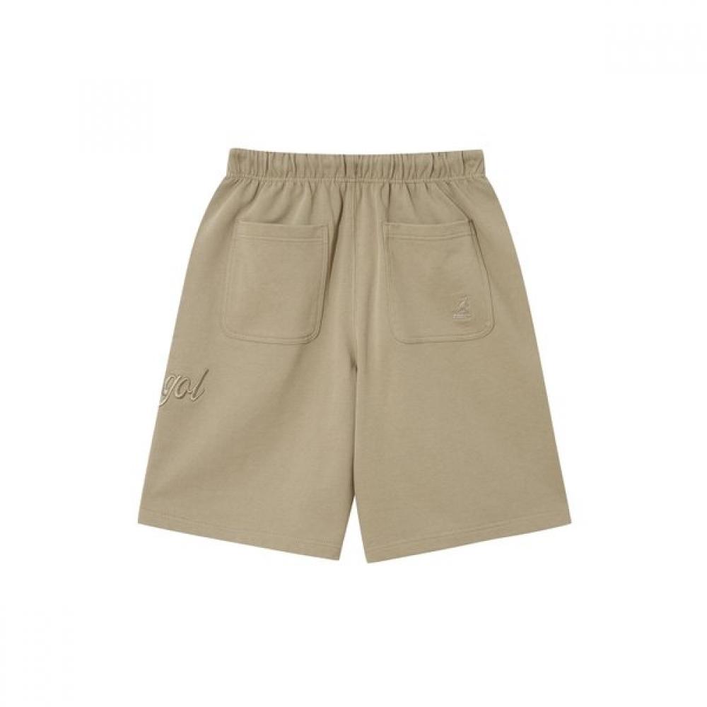 Kangol Bermuda Sweat Shorts Beige 4061
