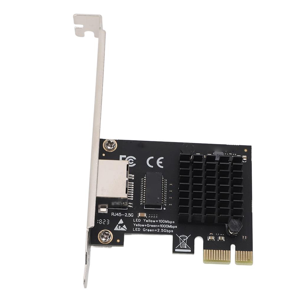 PCIe Network Card RTL8125B 2.5G Gigabit RJ45 Port PCI Express Network Card for Windows 7 8 10 11