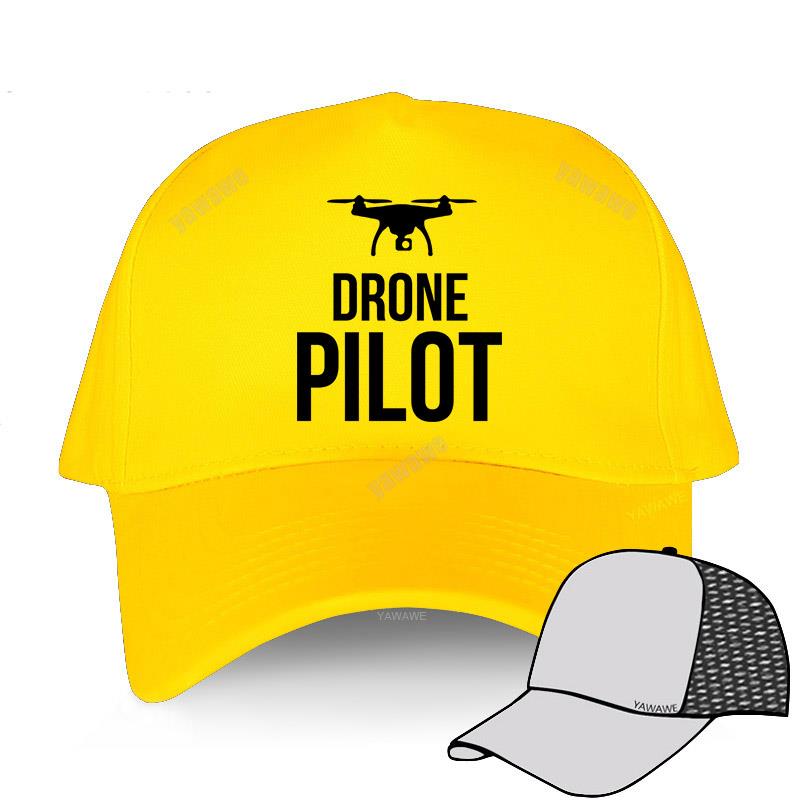 Men Original Leisure Hat Hip Hop Sport Bonnet Snapback DRONE PILOT Fashion Graphic Print Baseball Cap Teens Female Popular Hats