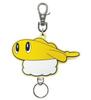 SK Japan Pokemon Sharitatsu Rubber Reel Keychain 16649 Pokemon