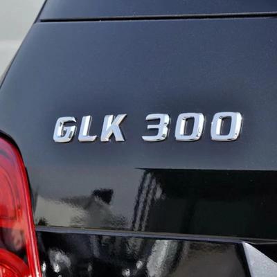 Буквы Логотип Значок Наклейки на Багажник Автомобиля для Mercedes-Benz GLK Класса GLK200 GLK260 GLK280 GLK300 GLK350 GLK500 GLK250