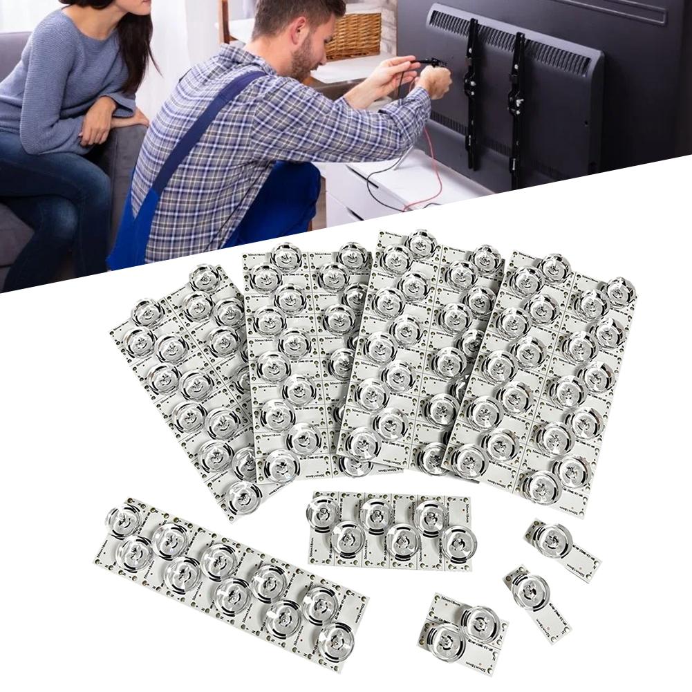 3 В 6 В светодиодные SMD-светильники прочные для 32-65 дюймовых светодиодных телевизоров, ремонт подсветки U