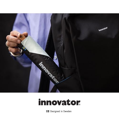 ogawa (Огава) Широкий складной зонт Innovator, ручное открытие, 60 см, подходит для солнца и дождя, защита от УФ-лучей и блокировка 99%+ света, защита от жары, водо