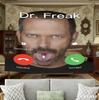 DrFunny Мем Уродец Гобелен Дизайн экрана вызова House MD Настенное панно для спальни гостиной общежития Декор