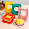 Sealer Flip DIY Sandwich Cutters Mould Kids Breakfast Sandwich Cutting Tool Toast Bread Mold