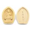 Kurita's Special Buddhist Statue [Guardian Deity] Saint Nichiren (Lotus-Shaped Incense Holder Buddha [Pocket Buddha]) Guardian Deity (Height 6.2cm,