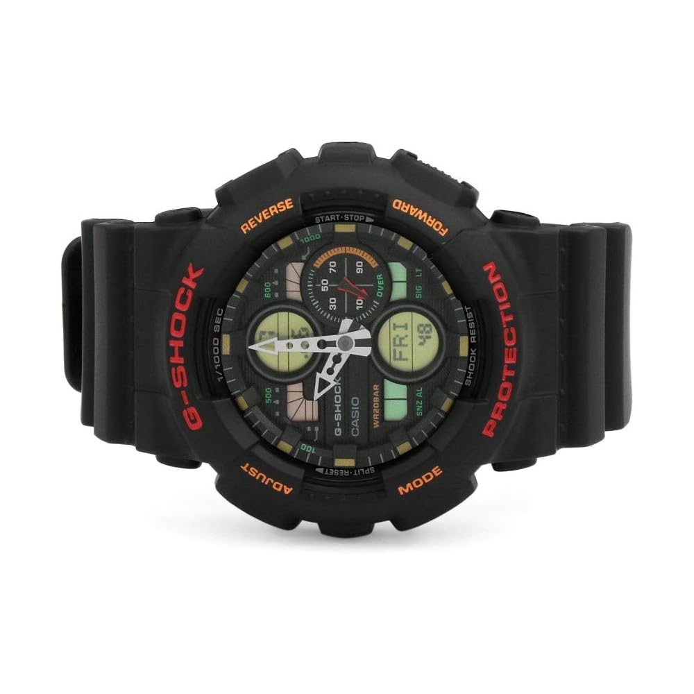 Casio Мужские часы серии GA-140 (Черный/GA-140-1A4) [Параллельный импорт]