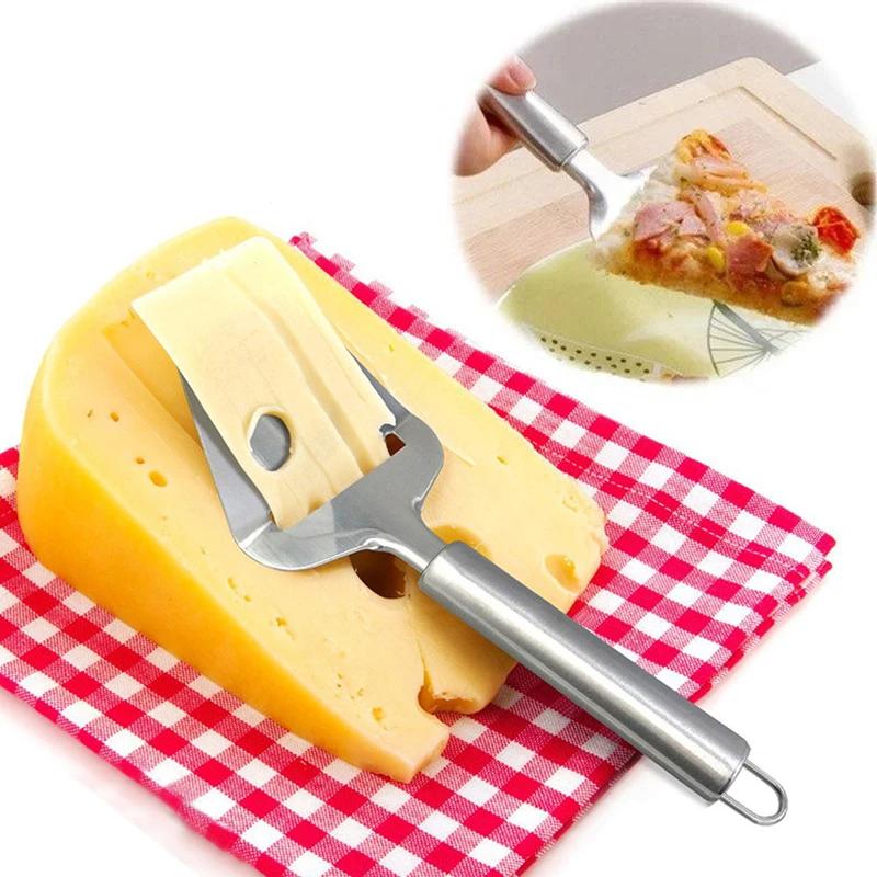 Silver Stainless Steel Cheese Peeler Slicer Cutter Butter Slice Cutting Knife Kitchen Cooking Tools