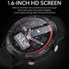 LUCKYSTART Smart Watch Men 2024 Новые спортивные часы с дисплеем 1,6 дюйма AMOLED, 4G ROM, голосовые вызовы, локальная музыка, водонепроницаемые мужские умные часы