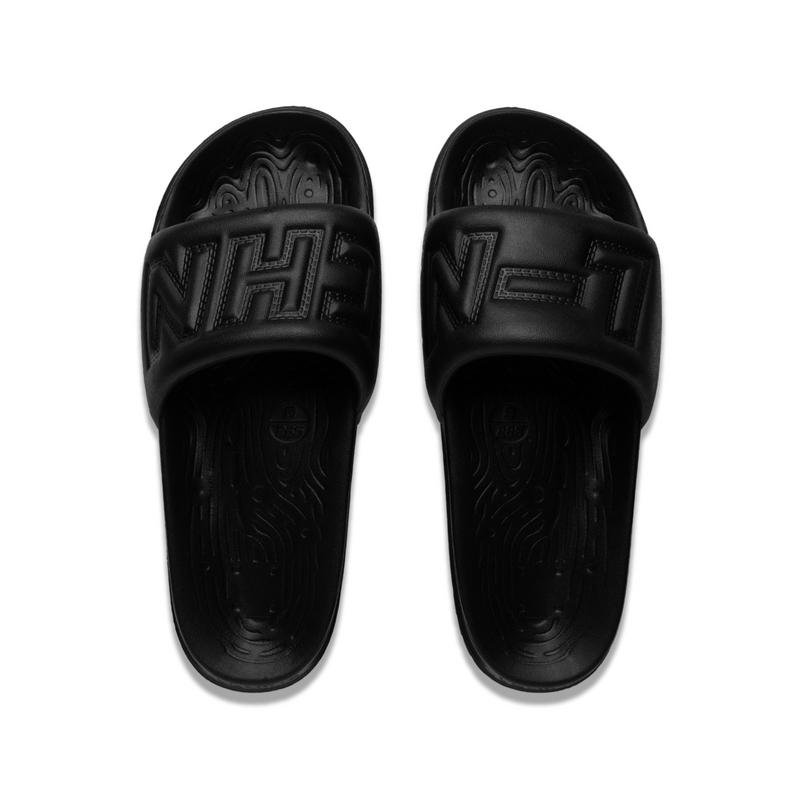 Li Ning Шлепанцы-слайдеры Унисекс Черные AZSV023-1