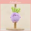 Cabbage Plush Creative Keychain Adorable Kohlrabi Doll Bag Charm Accessory Purse