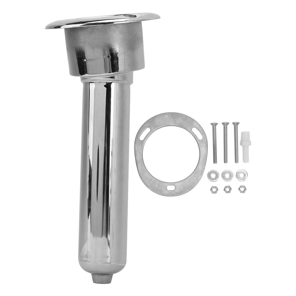 Подстаканник для удочки для лодки, усиленная устойчивость, трубчатый держатель для аутригера, устойчивый к атмосферным воздействиям, нержавеющая сталь для яхт и судов