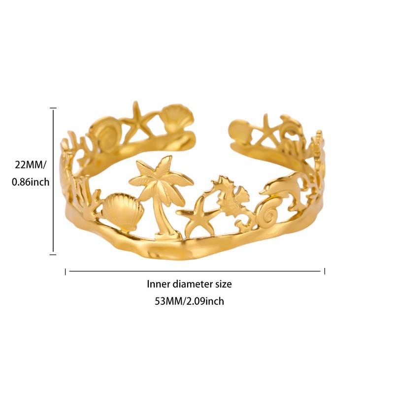 Модный браслет из нержавеющей стали с цветком ветра и надписью «Любовь», женский, с покрытием из K-золота, геометрический, женский браслет, ювелирное изделие, горячая распродажа