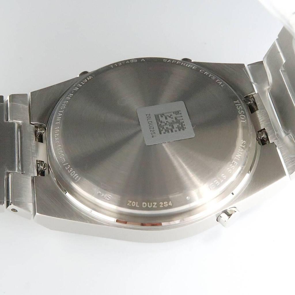 Б/у TISSOT PRX Цифровые Цифровые Серебристо-Черные T137.463.11.050.00 Сапфировое Стекло Швейцарские