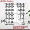 2D плотный Фотофон для вечеринки Популярный Вечеринка Вечеринка Фон Геометрические Племенные Линии 100% Полиэстер Годовщина для Подходит для