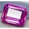 Natural Pink Sapphire Excellent Cut 10 Ct Loose Gemstone   Emerald Cut