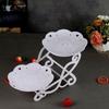 Tea Cake Decor Tableware Cake Display Plate Cupcake Storage Stand Foot Tray Dessert Exhibition Rack