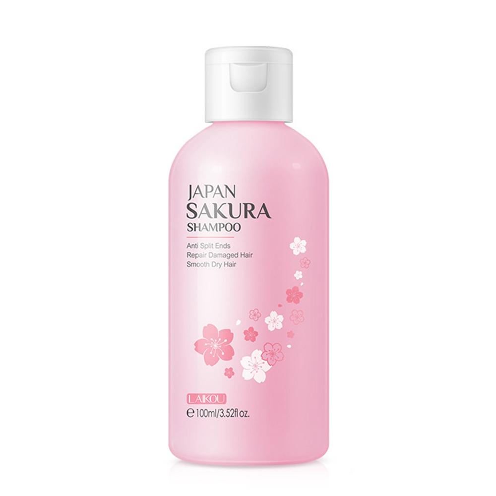 Sakura Shampoo Repair Damaged Hair Moisturizing Nourishing Anti Dandruff Oil Control Shampoos Hair Cleansing Care